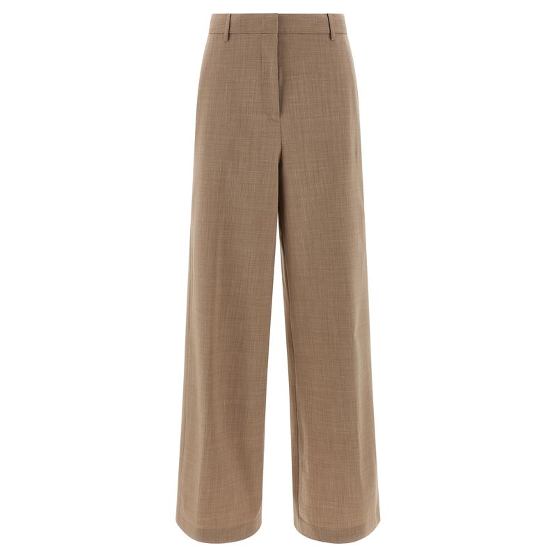 Fabiana Filippi Women Mlange Wool Pants